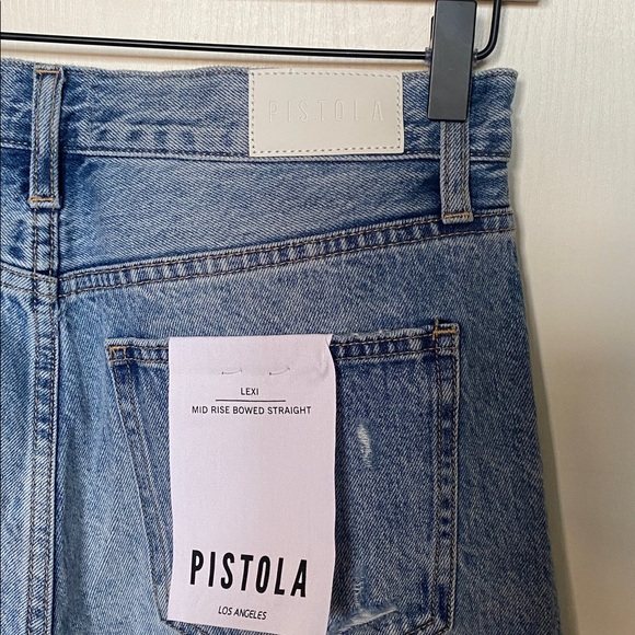Pistola Lexi Jeans Confetti Vintage Women's Jeans - Blue - Picture 10 of 11